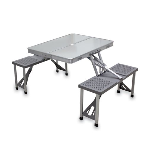 Picnic Time Oniva Aluminum Portable Picnic Table with Seats..