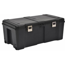 Contico Stackable Storage Tote w/Wheels,17 in. H x 32 in. W x 13 in. D