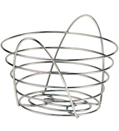 Spectrum Silver Steel Fruit Bowl 1 pk.