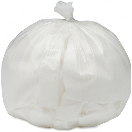 Heavy-Duty Trash Can Liner, 24 X 23, Clear, 250/Box