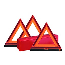 [8] Reflective Warning Road Safety Triangle Kit 3PK