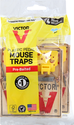 Victor® Plastic Pedal Mouse Trap Small.