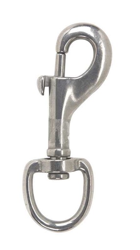 BOLT SNAP 3/4IN (19MM) NICKEL
