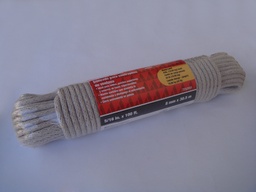 Ace Cord Sash Braided ACE Cotton 5 mm X 30 M Heavy Load Natural