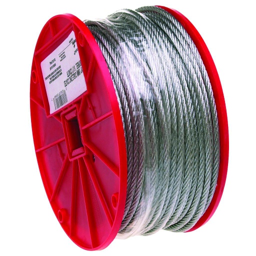 CABLE 1/8" 7X7 GALV