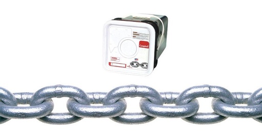 CHAIN PROOF 1/4"GALV100'
