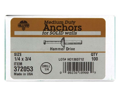 HAM DRIVE ANC 1/4X3/4   100 