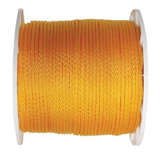 ROPE YEL HBPOLY 1/4X1000