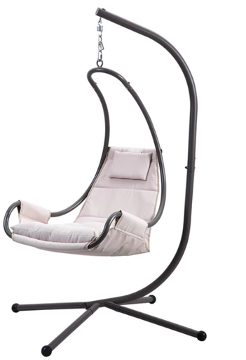 STEEL SWING CHAIR WITH STAND
