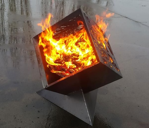 CUBE OUTDOOR FIRE PIT
