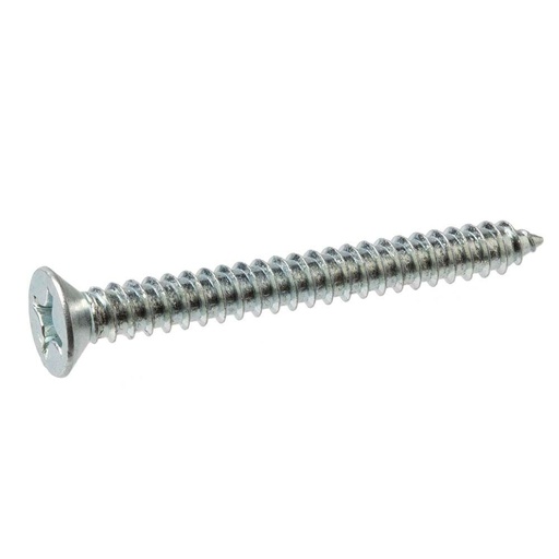 SHEET METAL SCREWS 10x3 WHITE