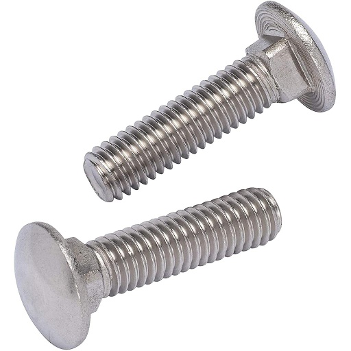 CARRIAGE SCREWS SS 3/8-16X2