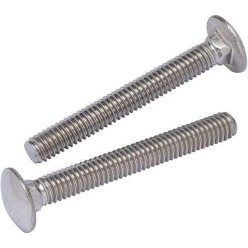 CARRIAGE SCREWS SS 5/16-18X2-1/2
