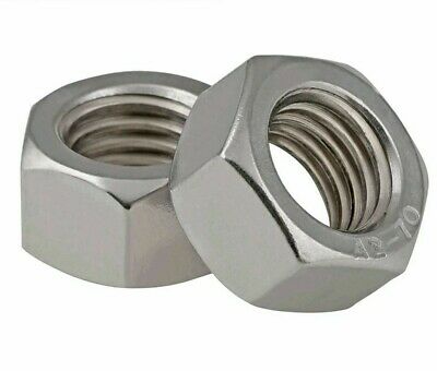 METRIC HEX NUTS SS M4-0.70