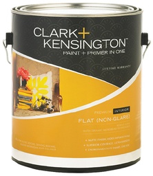 Ace Clark+Kensington Flat Tintable Base Midtone Hi-Hide Base Acrylic Latex Paint and Primer