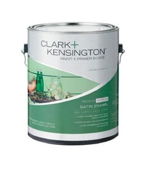 Ace Clark+Kensington Satin Midtone Hi-Hide Base Acrylic Latex House/Trim Paint Outdoor 1 gal.