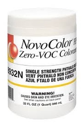 NovoColor II CCA E Phthalo Blue Paint Colorant 1 qt.