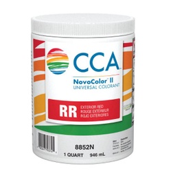 NovoColor II CCA RR Exterior Red Paint Colorant 1 qt.