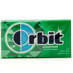 Orbet Spearmint Gum