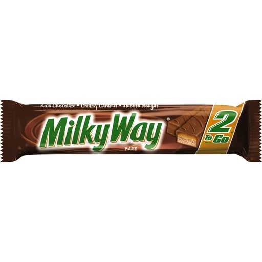 Milky Way 2 To Go Chocolate Candy Bars - 3.63oz