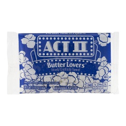 Act II Microwave Popcorn Butter Lovers