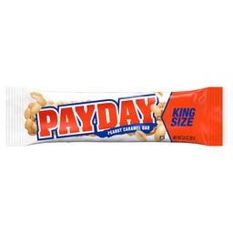 Payday King Size Peanut Caramel Bar - 3.4oz