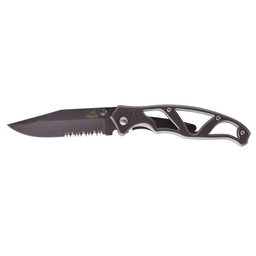 GERBER Paraframe I Knife Serrated Edge, Grey [22-48445]