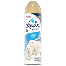 GLADE SPRAY CLNLINEN 8OZ.