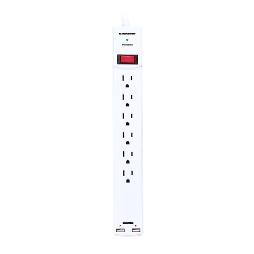 SURGE PROTCTR 6OUTLT2USB