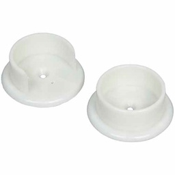 SOCKET POLE 1-3/8&quot; WHITE