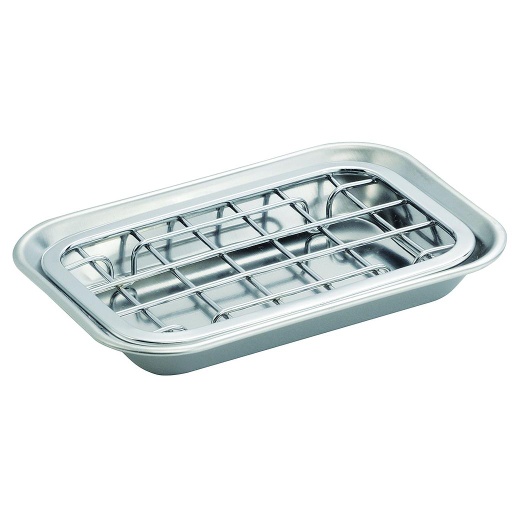 SOAP DISH SILVER.