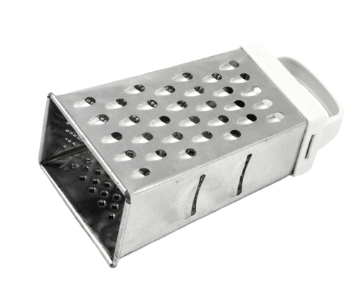 Chef Craft 3-1/2x6 in. L Silver S Steel 4-Sided Pyramid Grater.