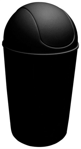 WASTE BIN SWING BLK 11QT.