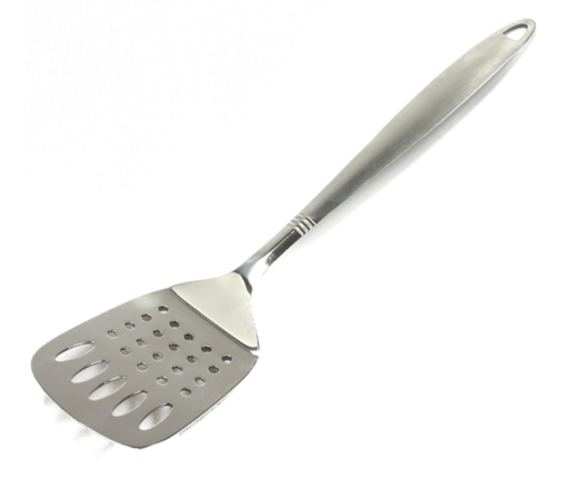 Chef Craft 13-1/2 in. L Silver S,Steel Slotted Turner