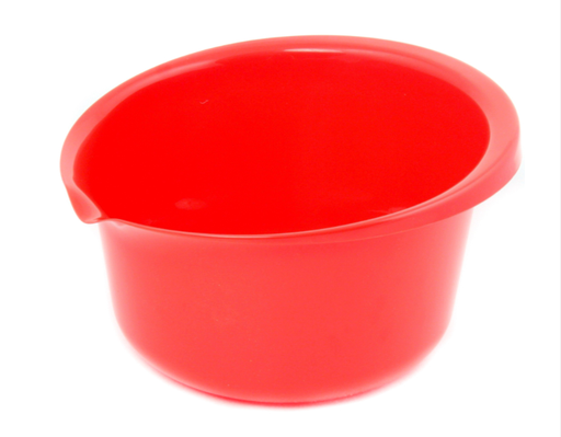 Chef Craft 5.5 qt. Plastic Red Mixing Bowl 1 pc