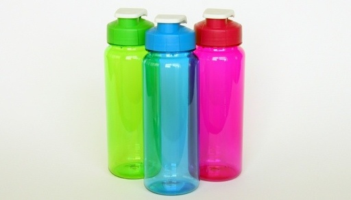 Chef Craft 2.75 in. W Assorted Plastic Water Bottle