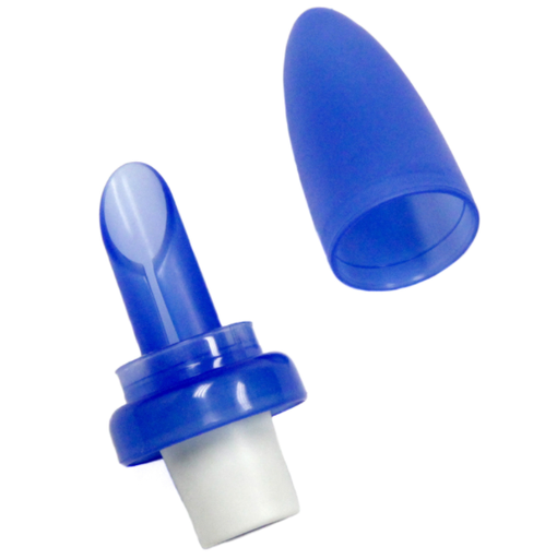 Chef Craft Multicolored Plastic Wine Pourer and Stopper.