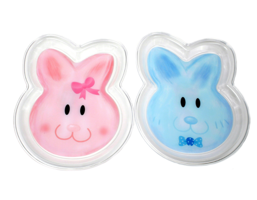 Chef Craft 8.5x10.5 in. L Assorted Plastic Bunny Plate