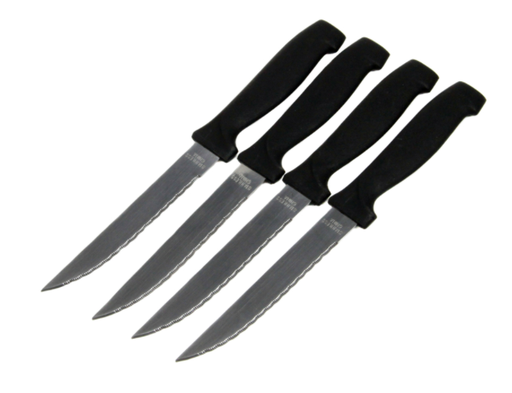 Chef Craft 4.5 in. L Stainless Steel Steak Knife 4 pc.