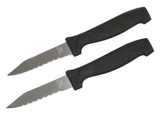 Chef Craft 3 in. L Plastic/S Steel Paring Knife 2 pc