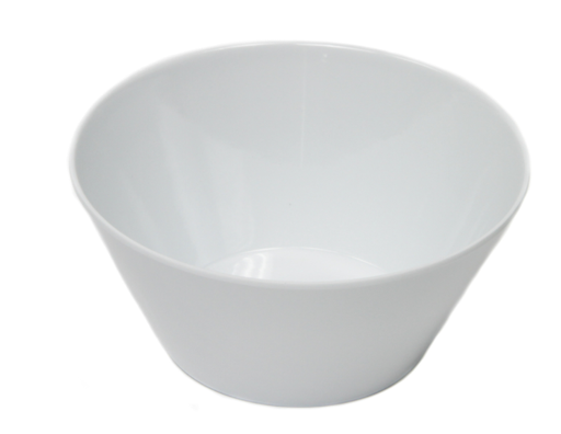 Chef Craft 6 in. W x 6 in. L White Plastic Bowl.