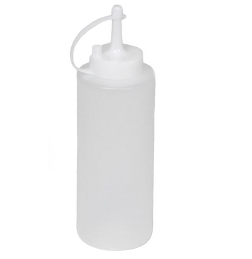 Chef Craft White Plastic Squeeze Bottle.
