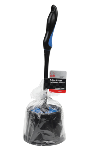 Chef Craft Toilet Brush and Caddy Multicolor.