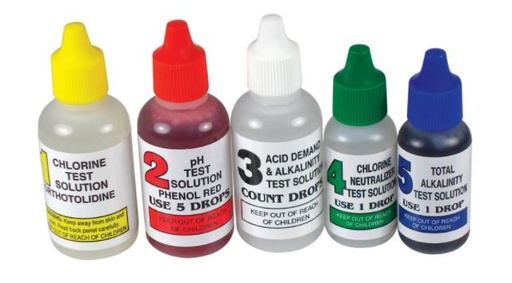 POOL 4WAY TESTKIT REFIL