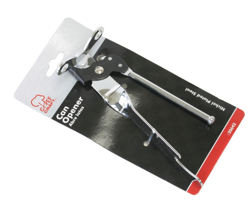 Chef Craft Natural Bl/Sl Plated Steel Manual Can Opener