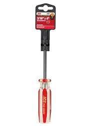 SLOTTED CABINET SCREWDRIVER 3/16 X 4IN