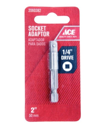 ADAPTER SOCKET 1/4"X1/4".
