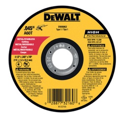 CUTOFF WHEEL4.5X.045X7/8.
