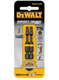 IMPACT DRV BIT T15X2&quot;2PC.