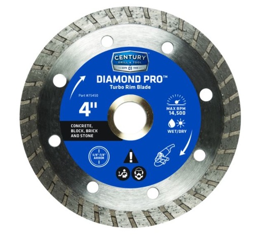 TRB DIAMND SAW BLDE 4".